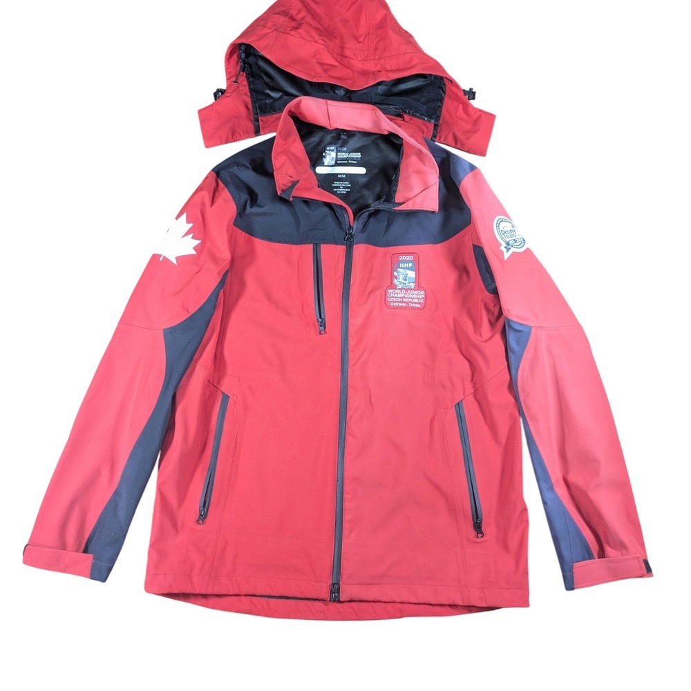 IIHF 2020 World Junior Championship Men's Medium Jacket Red Team‎ Canada Hockey